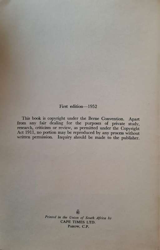 Lords of the last frontier. - Lawrence G Green (First Edition)(Hardcover without DJ)