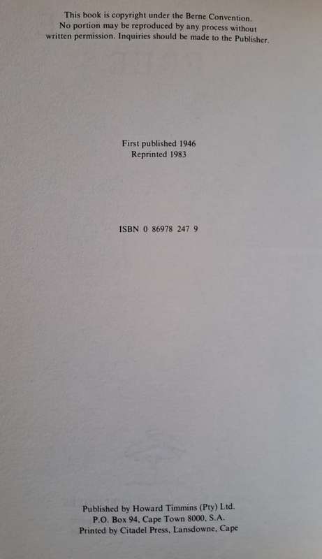 So few are free. - Lawrence G. Green (Hardcover with DJ)