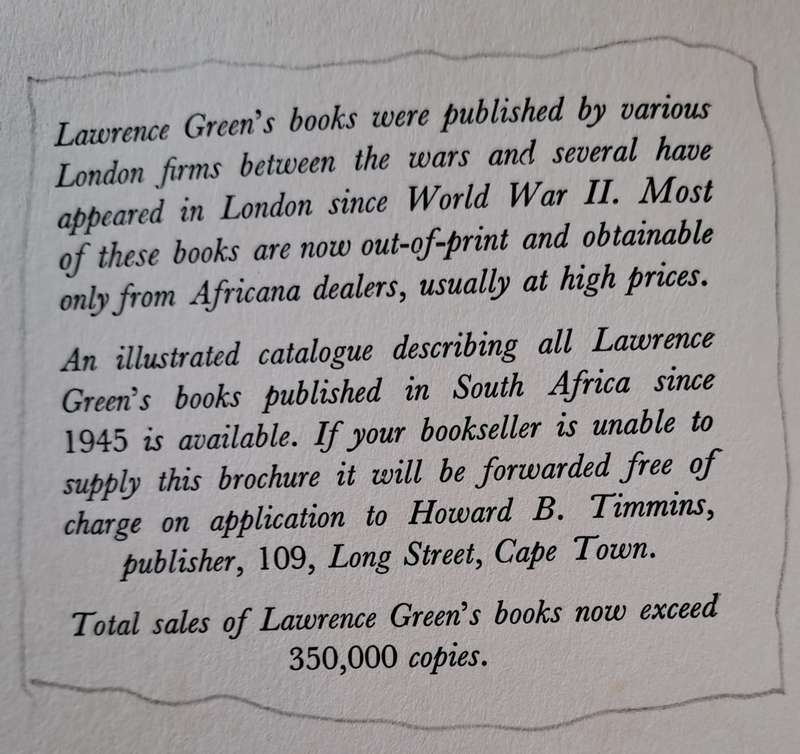 Something Rich And Strange. - Lawrence G Green (Hardcover without DJ)