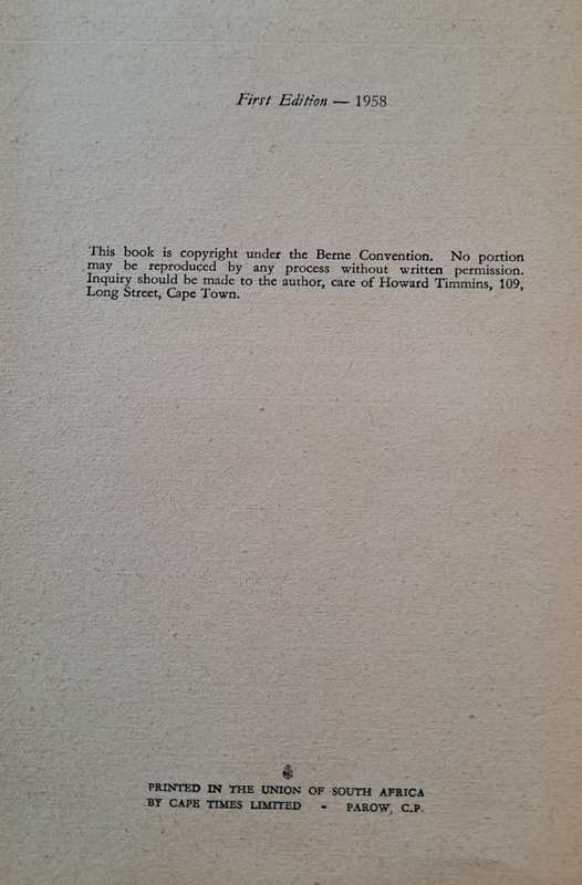 South African Beachcomber. - Lawrence G Green (First Edition)(Hardcover with DJ)