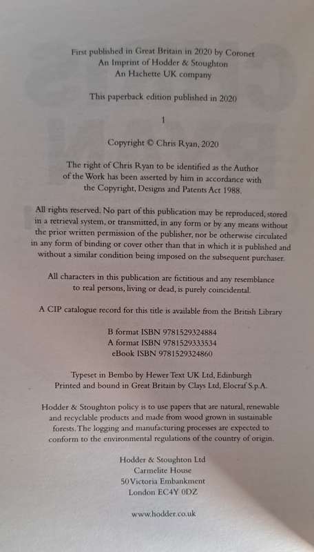 Circle of Death. - Chris Ryan (Softcover)