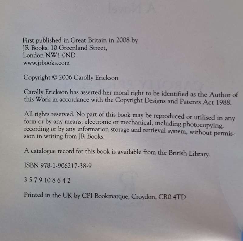 The last wife of Henry VIII. - Carolly Erickson (Softcover)