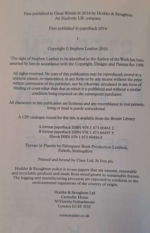 First Response. - Stephen Leather (Paperback)