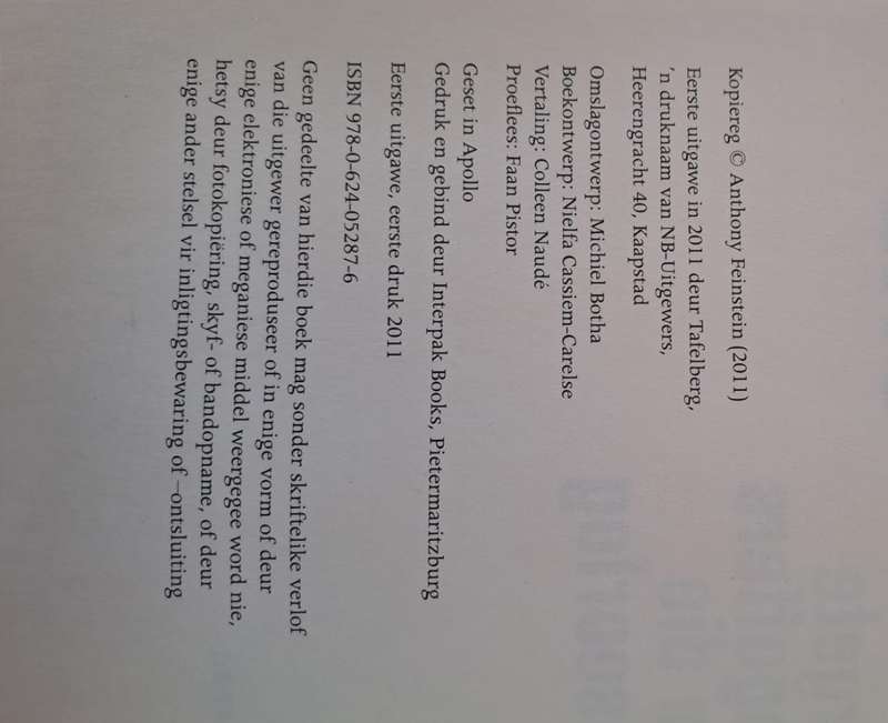 Kopwond. - Anthony Feinstein (Softcover)