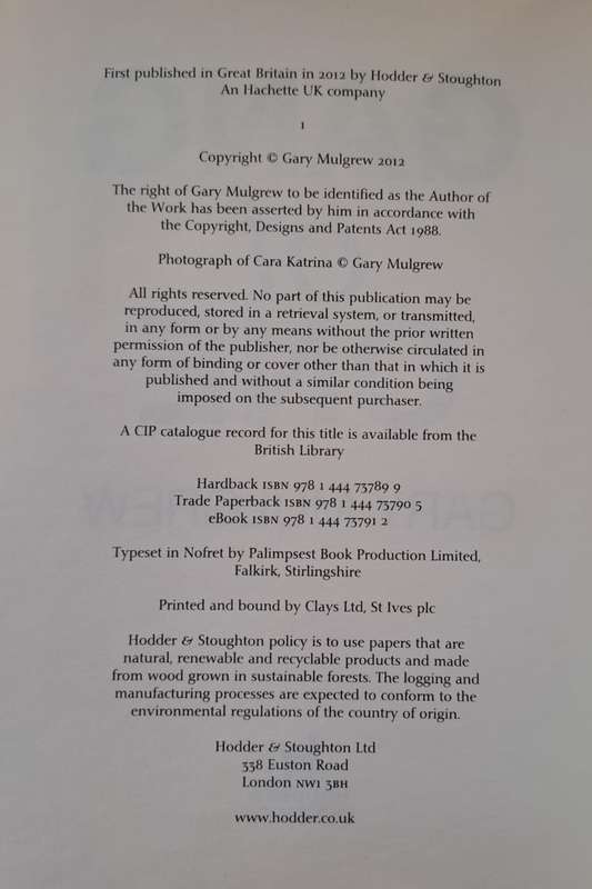Gang of One. - Gary Mulgrew (Softcover)