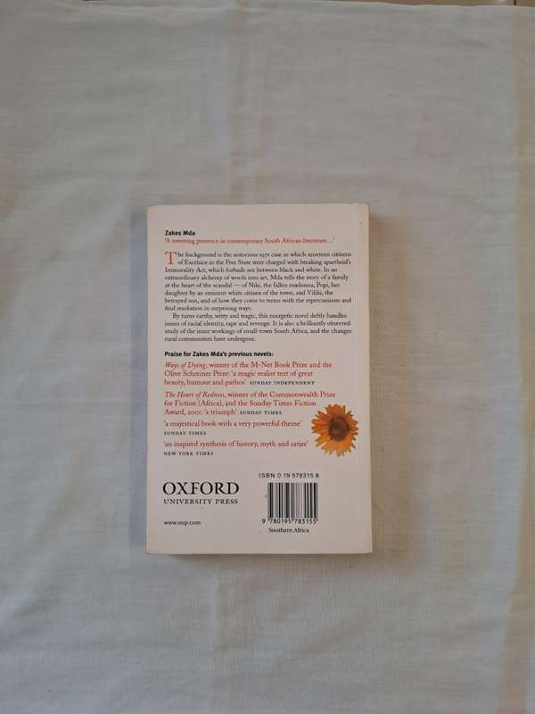 The Madonna of Excelsior. - Zakes Mda (Softcover) (Signed by Author)