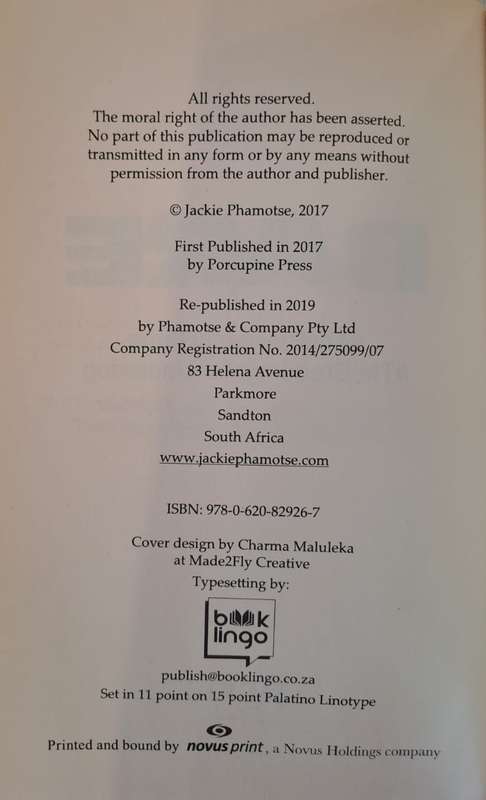 Bare The Blessers Game. - Jackie Phamotse (Softcover)
