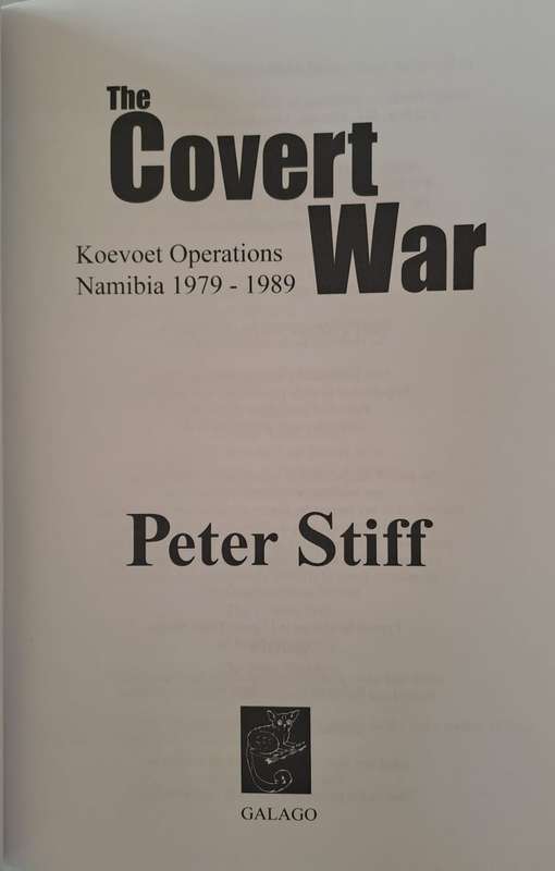 The Covert War. - Peter Stiff (Softcover)
