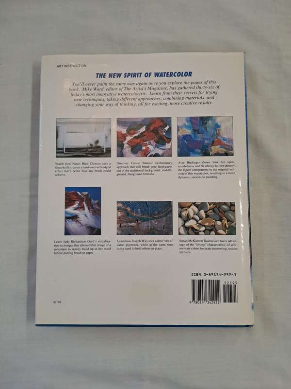 The New spirit of Watercolor. - Mike Ward (Hardcover with DJ)