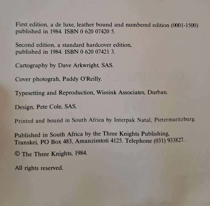 The Elite: The Story of the Rhodesian Special Air Service. - Barbara Cole (Hardcover without DJ)