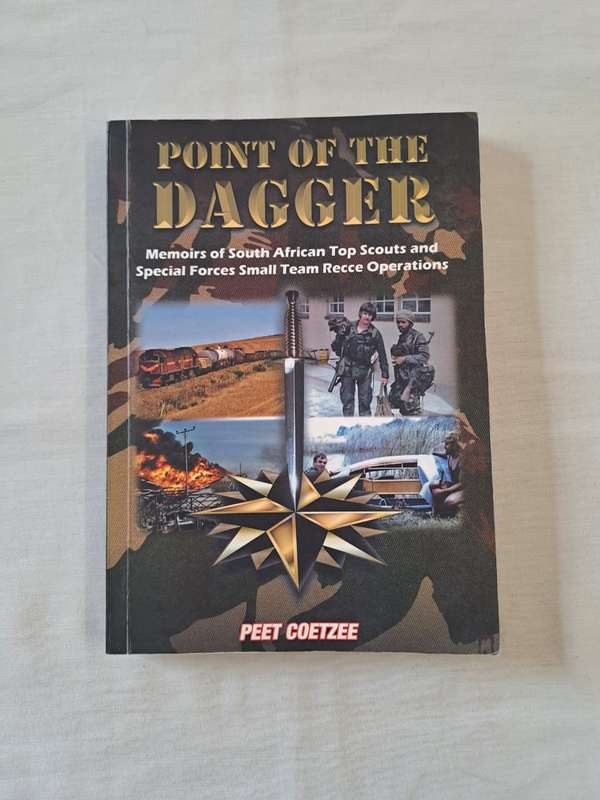 Point of the Dagger. - Peet Coetzee (Softcover) (Signed by Author)
