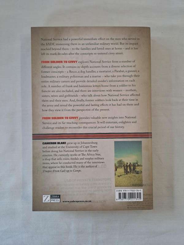 From Soldier to Civvy. - Cameron Blake (Paperback)