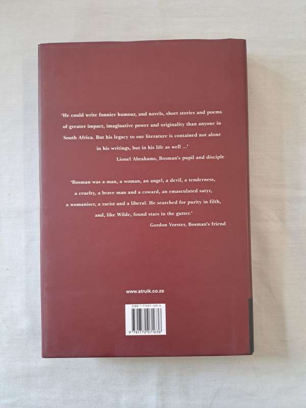 Herman Charles Bosman: Between the Lines. - Valerie Rosenburg (Hardcover with DJ)