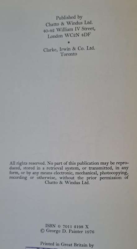 William Caxton - George D Painter (Hardcover with DJ)