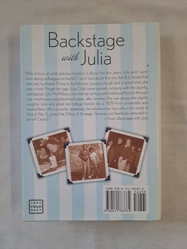 Backstage With Julia. - Nancy Verde Barr (Hardcover with DJ)