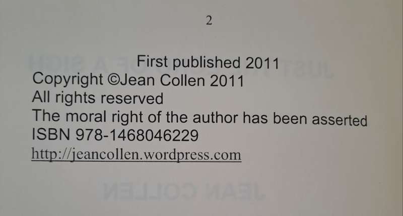 Just The Echo Of a Sigh. - Jean Collen (Softcover)