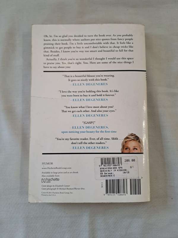 Seriously .... Im Kidding. - Ellen Degeneres (Paperback)