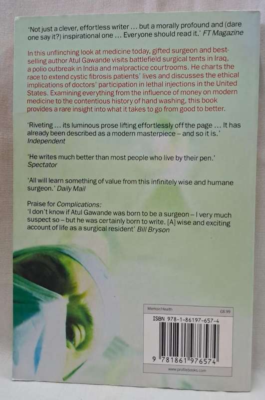 Better - Atul  Gawande (Paperback)
