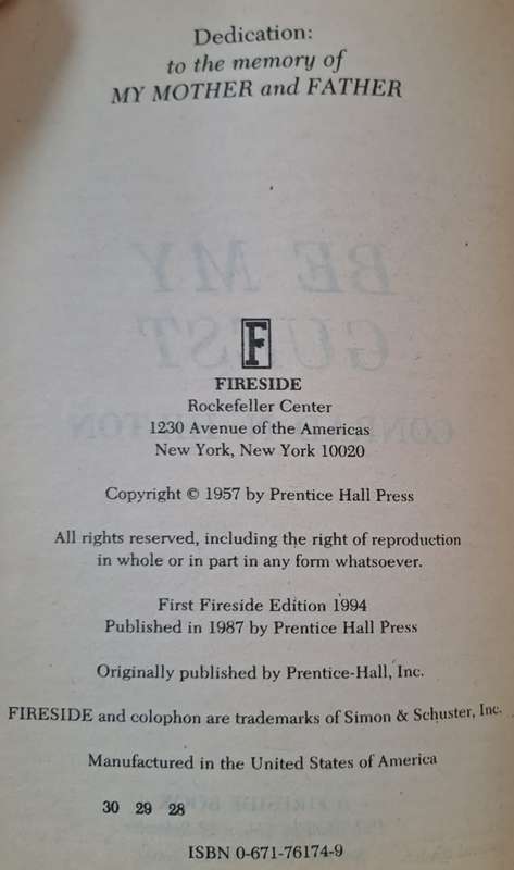 Be My Guest - Conrad Hilton (Paperback)