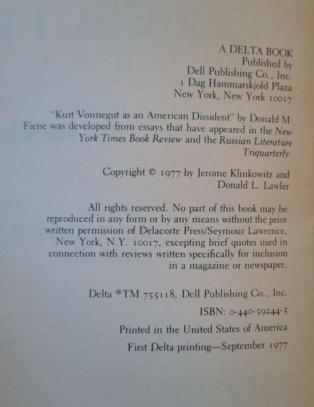 Vonnegut In America - Kurt Vonnegut (Paperback)