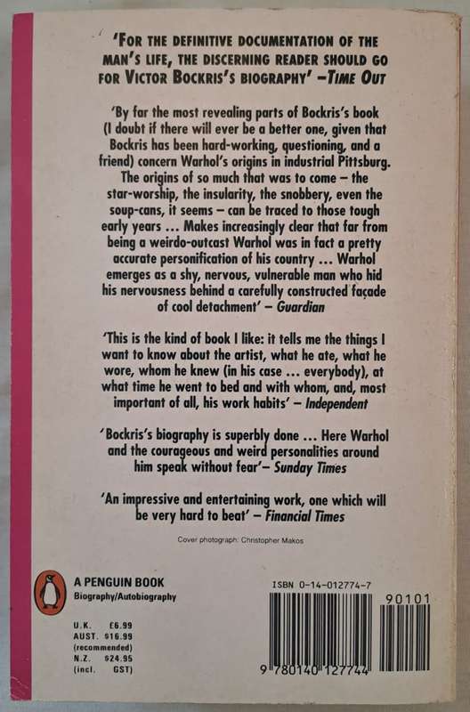 Warhol - Victor Bockris (Paperback)