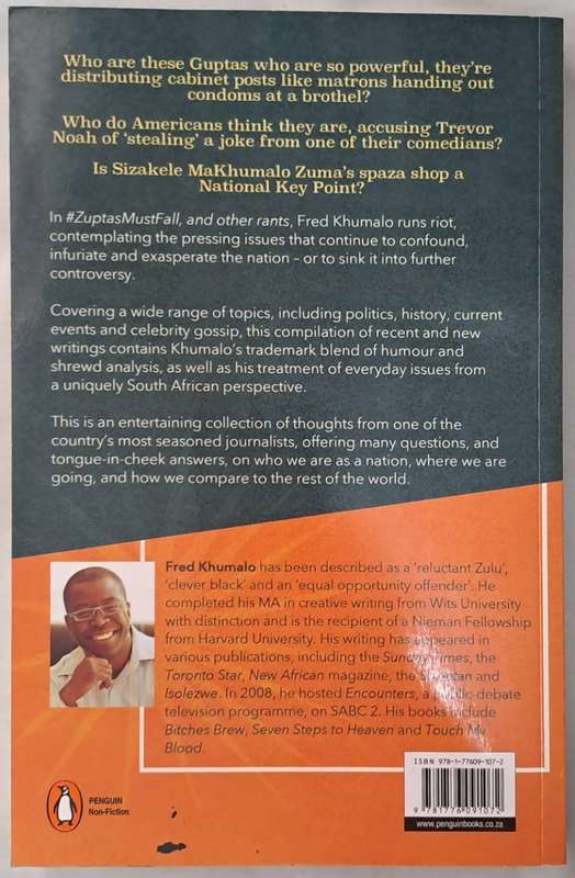 #Zuptas Must Fall and other Rants - Fred Khumalo (Paperback)