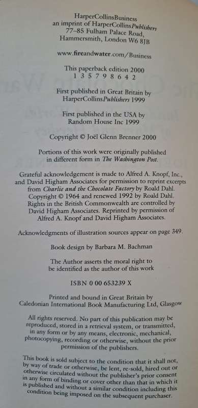 Inside the Secret World of Hershey and Mars  - Joël Glenn Brenner (Paperback)