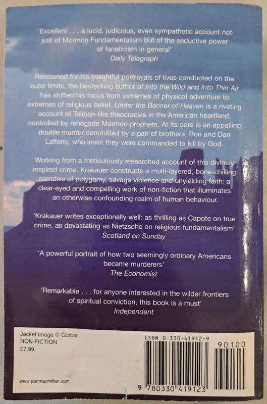 Under the Banner of Heaven: A Story of Violent Faith - Jon Krakauer (Paperback)