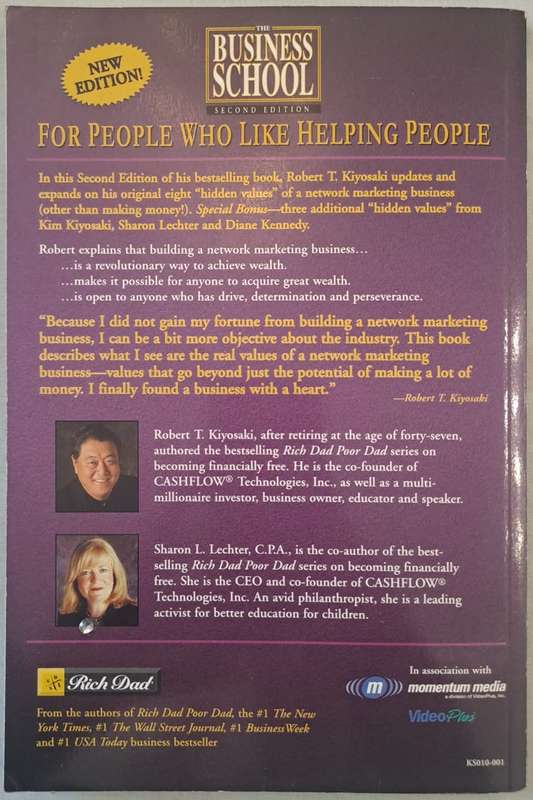 The Business School For People Who Like Helping People - Robert T. Kiyosaki (Paperback)