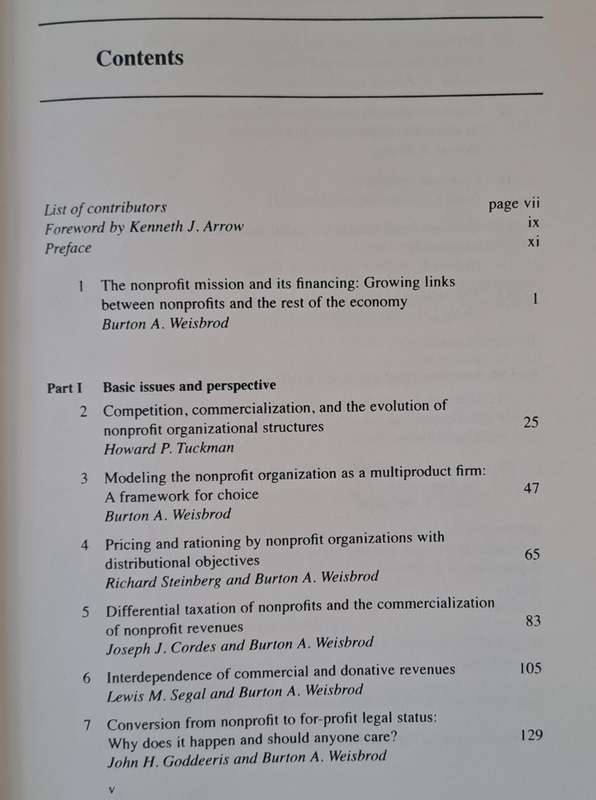 To Profit Or Not to Profit - Burton Weisbrod (Paperback)