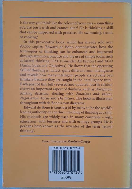 de Bono's Thinking Course - Edward de Bono