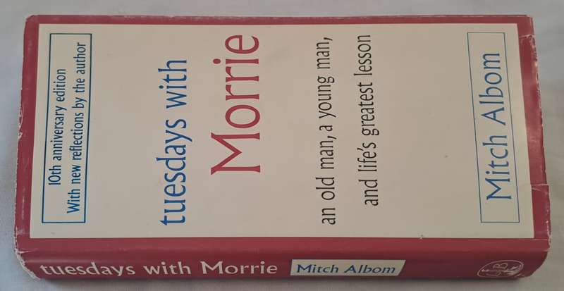 Tuesdays with Morrie - Mitch Albom (Hardcover with DJ)