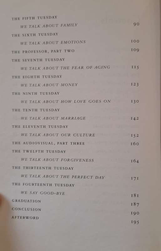Tuesdays with Morrie - Mitch Albom (Hardcover with DJ)