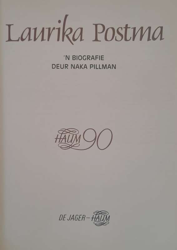 Laurika Postma - Naka Pillman (Hardcover)