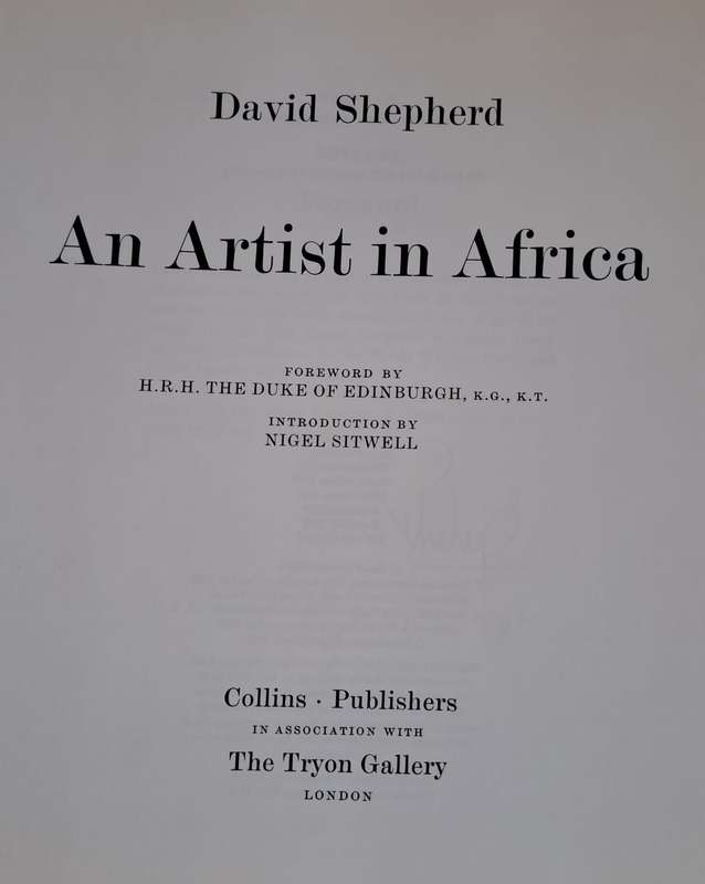 An Artist in Africa - David Shepherd (Hardcover)