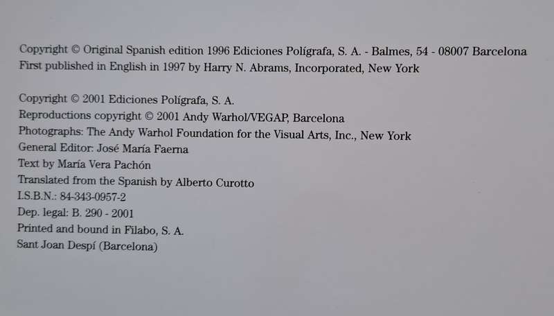 Andy Warhol - Ediciones Poligrafa (Hardcover)