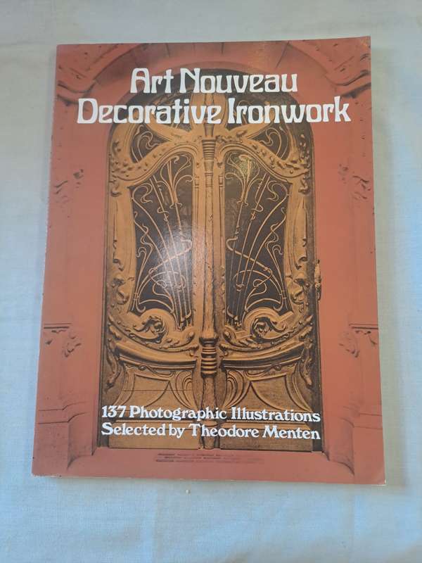 Art Nouveau Decorative Ironwork - Theodore Menten (Paperback)