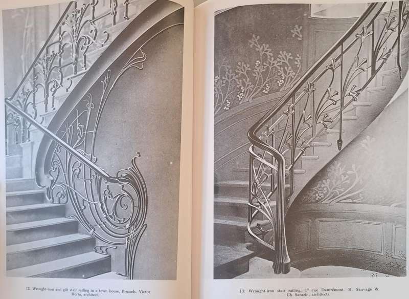Art Nouveau Decorative Ironwork - Theodore Menten (Paperback)