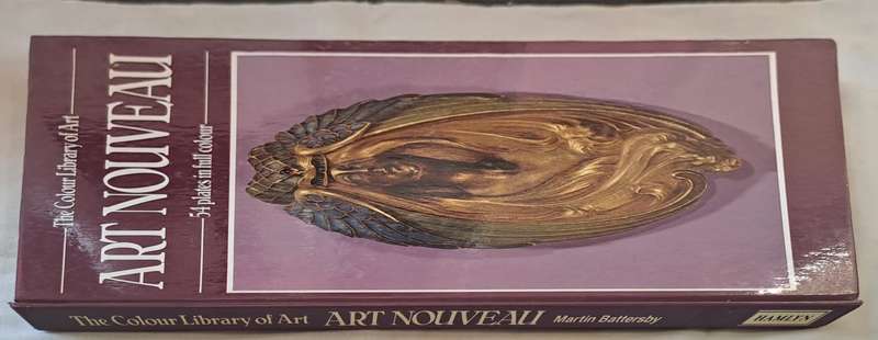 Art Nouveau, 54 plates in full colour - Martin Battersby (Hardcover)
