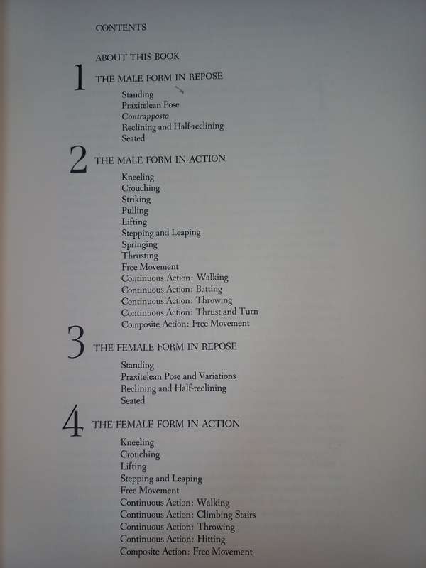 The human form in action and repose - Phil Brodatz (Hardcover)