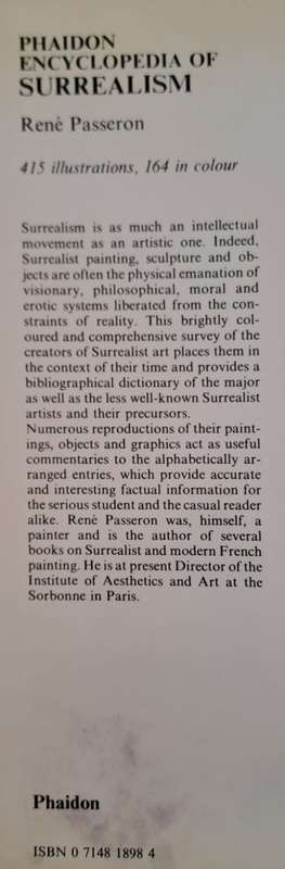 Phaidon encyclopedia of Surrealism - Rene Passeron (Hardcover)