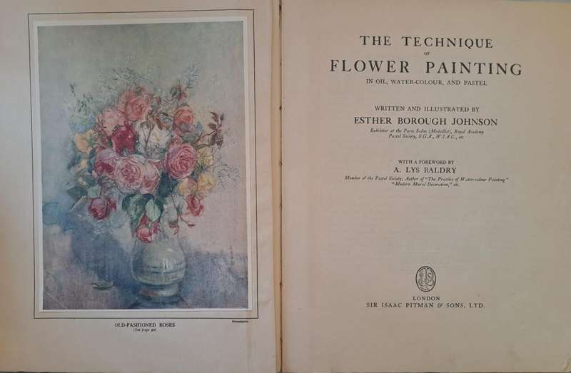 The Technique of flower painting - Esther Borough (Hardcover)
