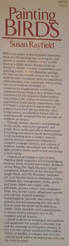 Painting Birds - Susan Rayfield (Hardcover)