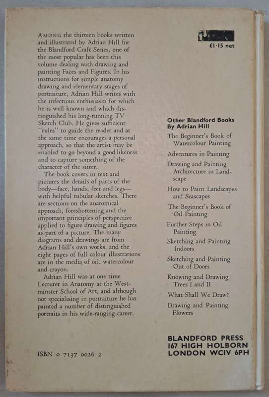 Drawing and painting faces and figures - Adrian Hill (Hardcover)