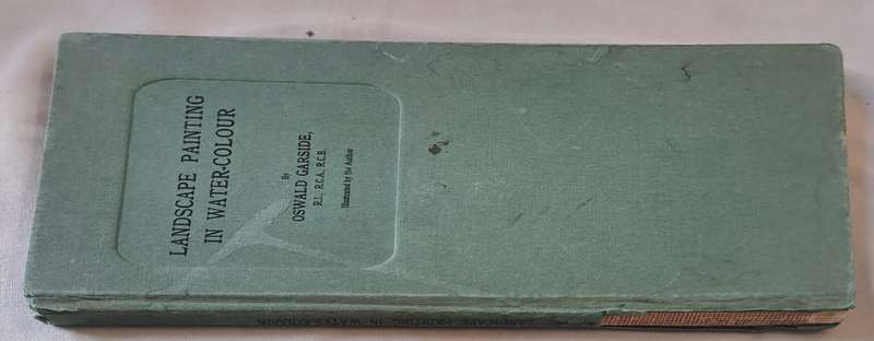 Landscape painting in water-colour - Oswald Garside (Hardcopy)