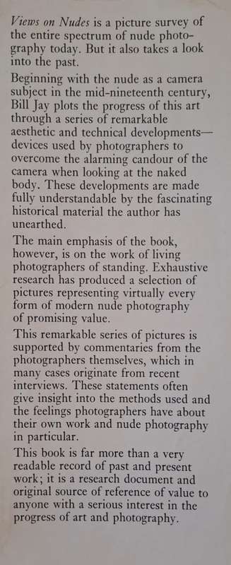Views on nudes - Bill Jay ( Hardcover)
