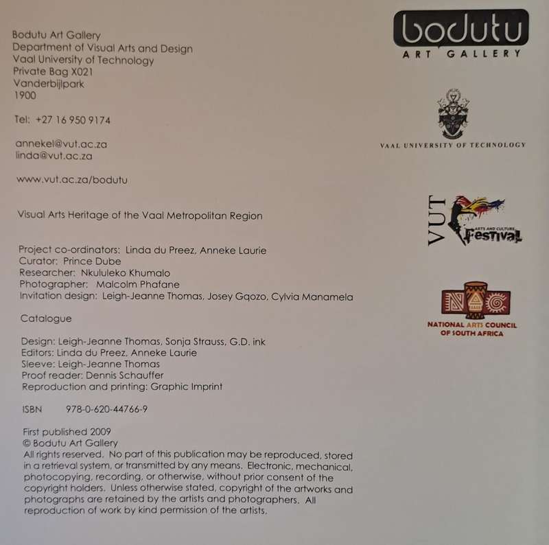 Bodutu art Gallery - Vaal University (Paperback)