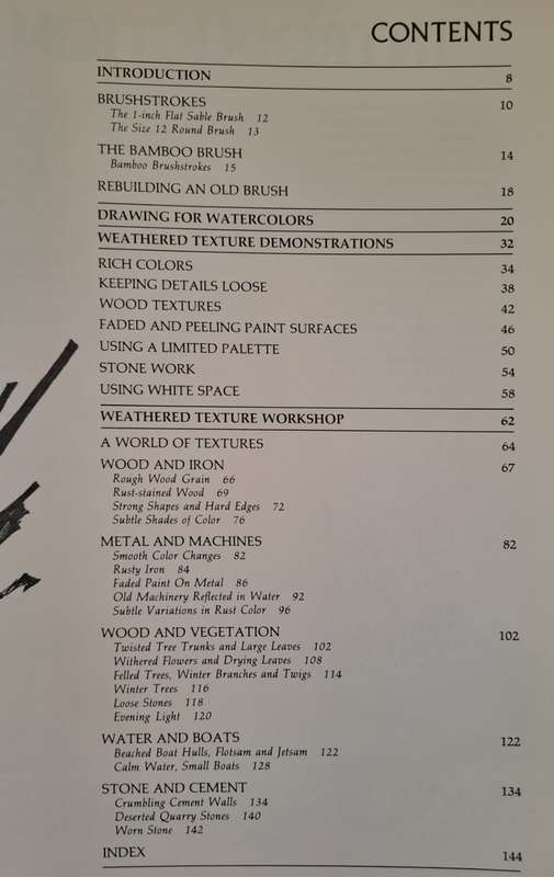 Painting Weathered textures - Richard Bolton (Hardcover)