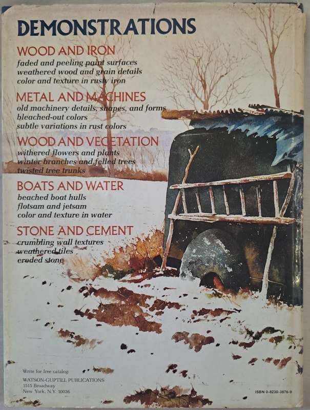 Painting Weathered textures - Richard Bolton (Hardcover)