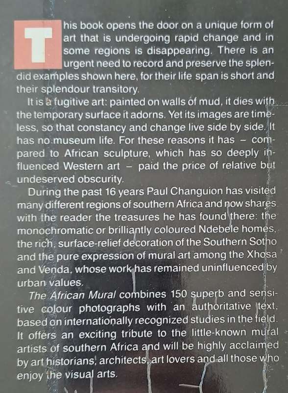 The african Mural - Paul Changuion (Hardcover)